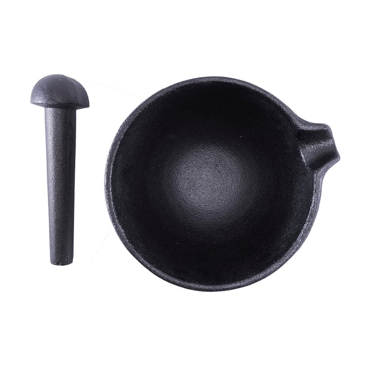 Satake Nabe cast-iron mortar, Black Satake