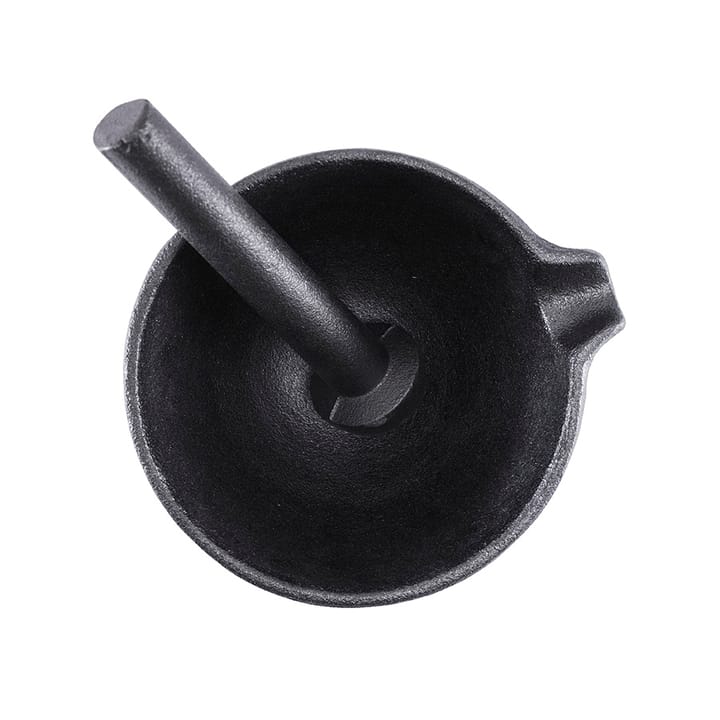 Satake Nabe cast-iron mortar, Black Satake