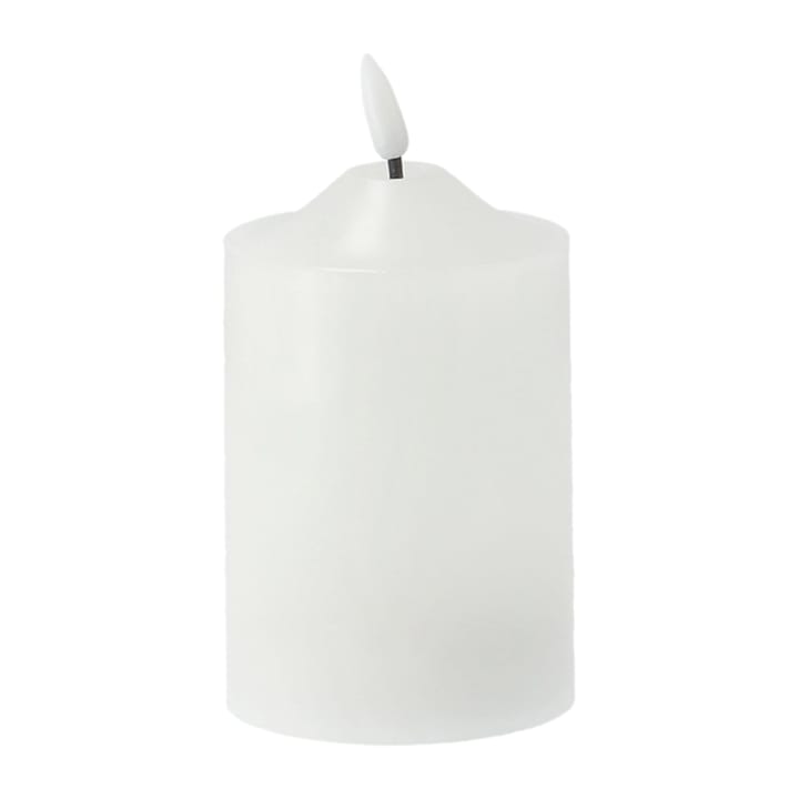 Bright block candle LED 15 cm, White Scandi Essentials