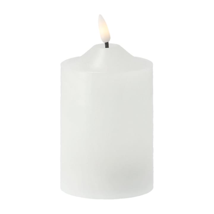 Bright block candle LED 15 cm - White - Scandi Essentials