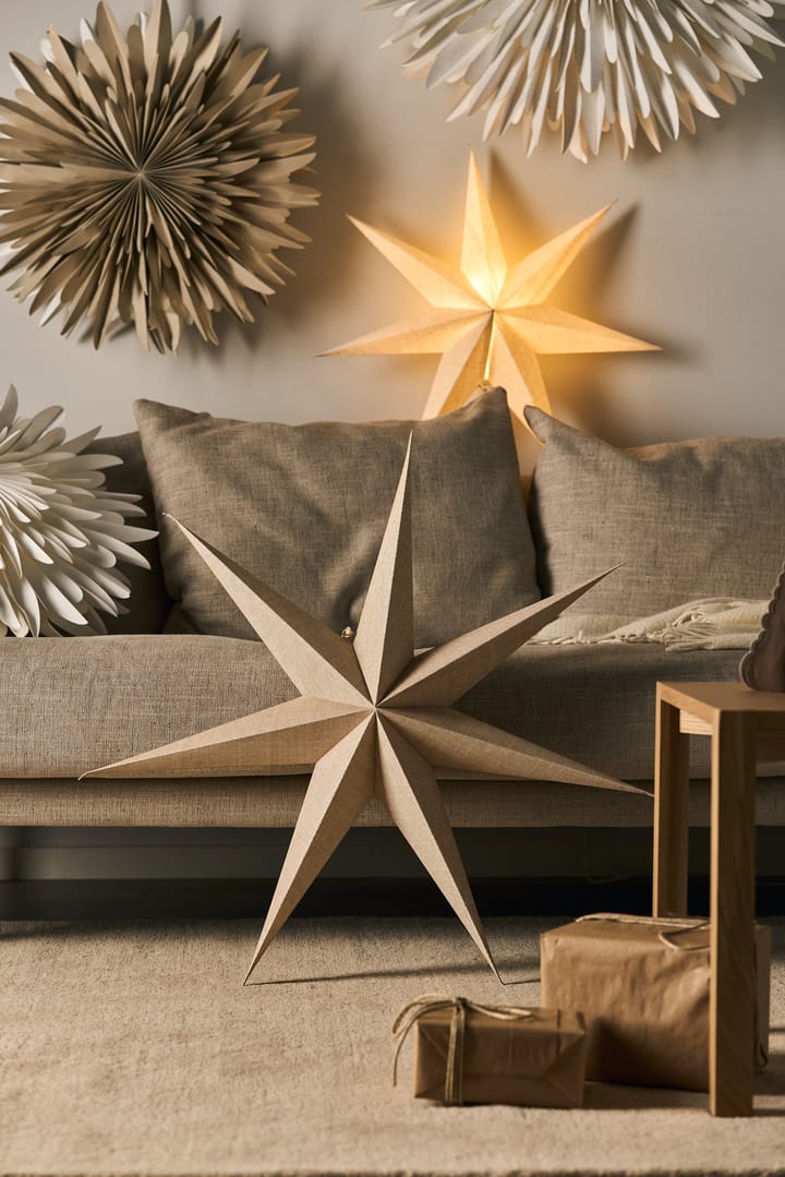 Bare advent star nature, 60 cm Scandi Living