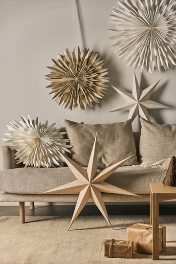 Bare advent star nature - 80 cm - Scandi Living