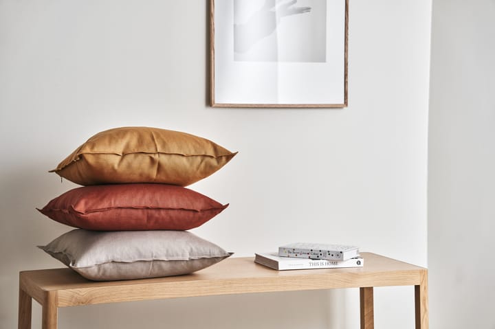 Calm pillow case linen 50x50 cm, Sand  Scandi Living