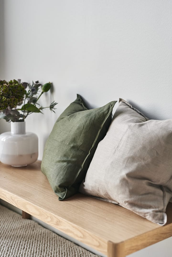 Calm pillow case linen 50x50 cm, Sand  Scandi Living