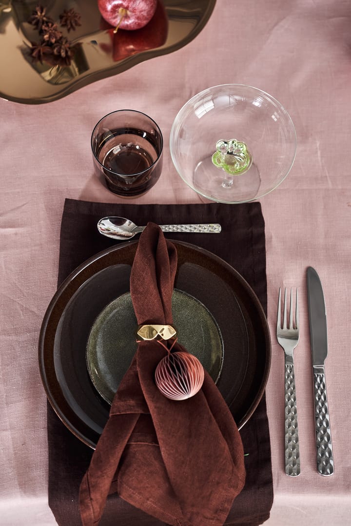 Clean linen table cloth 145x350 cm , Dusty Rose Scandi Living