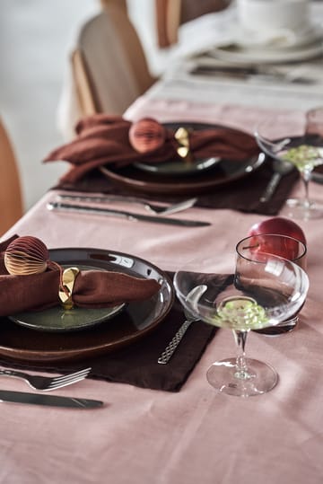 Clean linen table cloth 145x350 cm  - Dusty Rose - Scandi Living