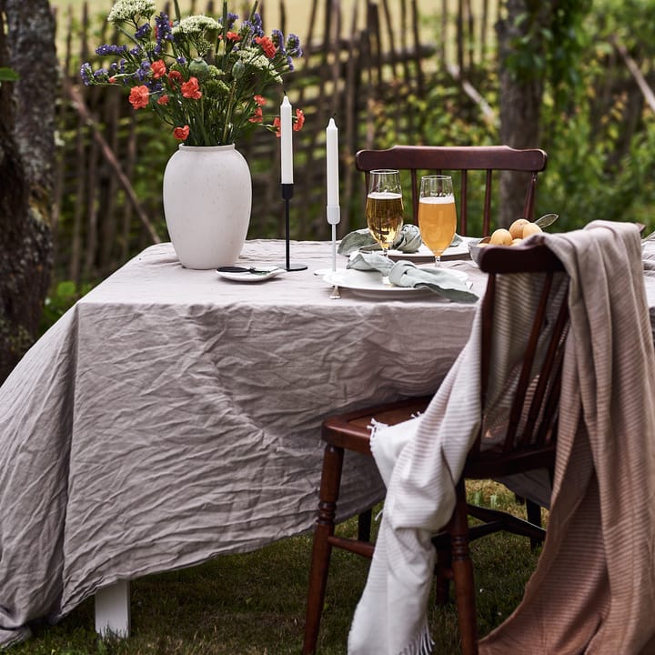 Clean linen table cloth 145x350 cm , Icy Grey  Scandi Living