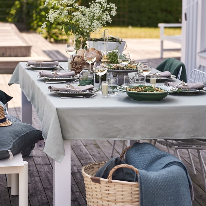 Clean tablecloth 145 x 250 cm, dusty green Scandi Living