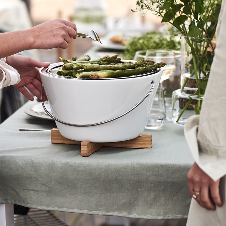 Clean tablecloth 145 x 250 cm, dusty green Scandi Living