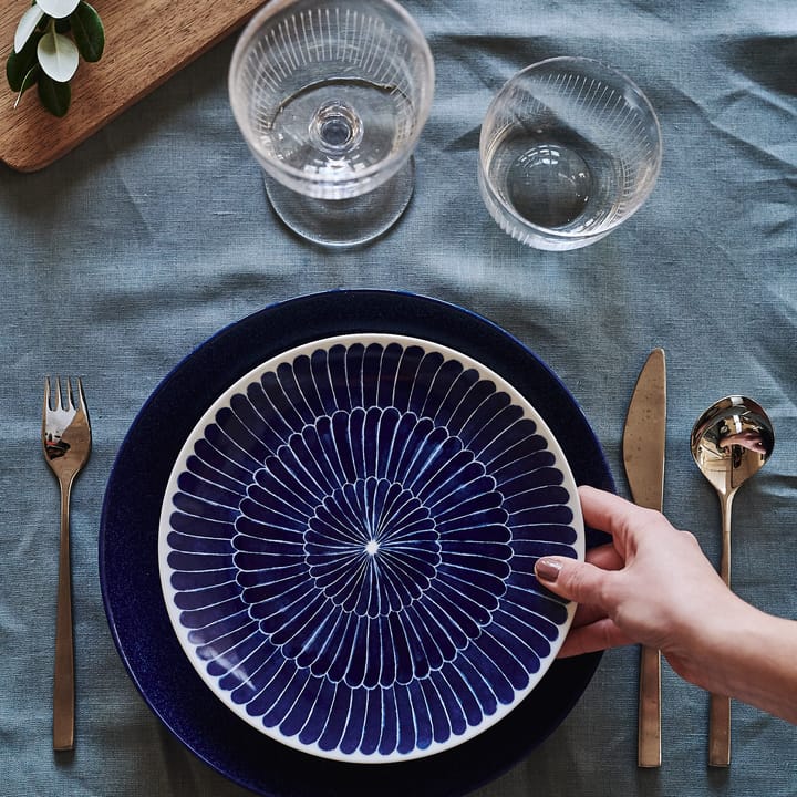 Clean tablecloth 145 x 250 cm, smokey blue Scandi Living