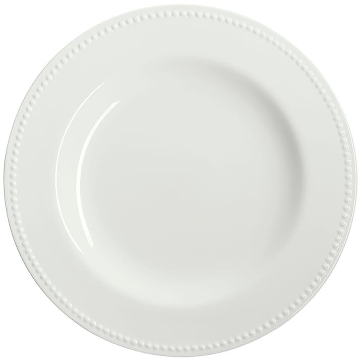 Dots serving plate 32 cm, Creamy white Scandi Living