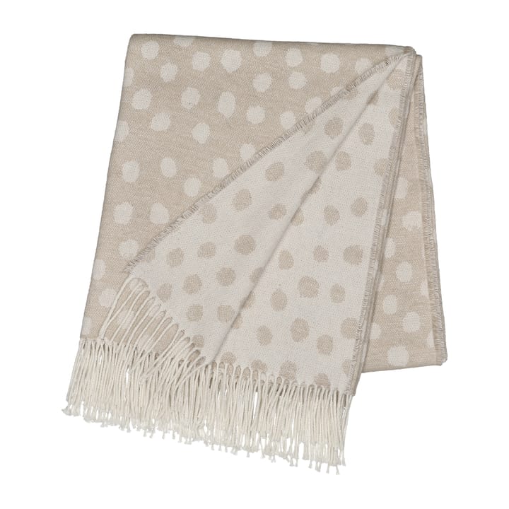 Droplets cotten throw 130x185 cm - Beige - Scandi Living