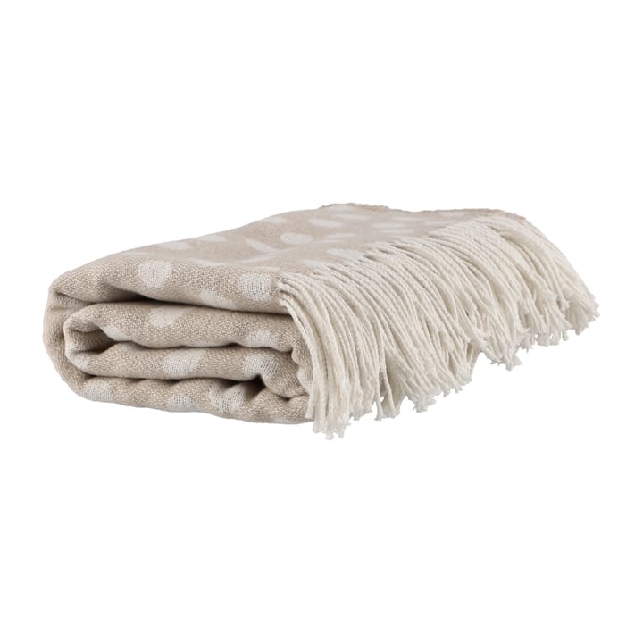 Droplets cotten throw 130x185 cm, Beige Scandi Living