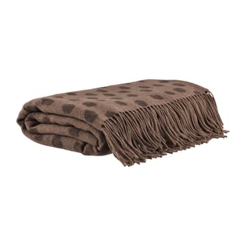 Droplets cotten throw 130x185 cm - Brown - Scandi Living