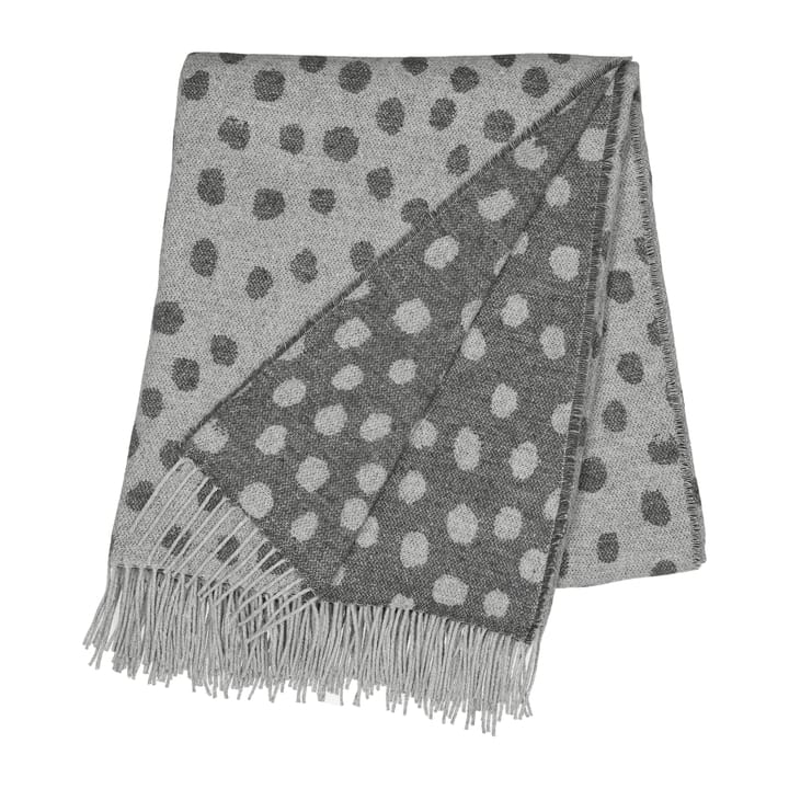 Droplets cotten throw 130x185 cm, grey Scandi Living