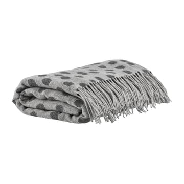 Droplets cotten throw 130x185 cm - grey - Scandi Living