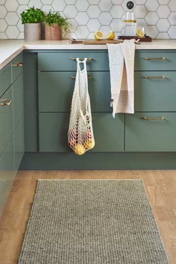 Fallow rug dusty green - 70x150cm - Scandi Living