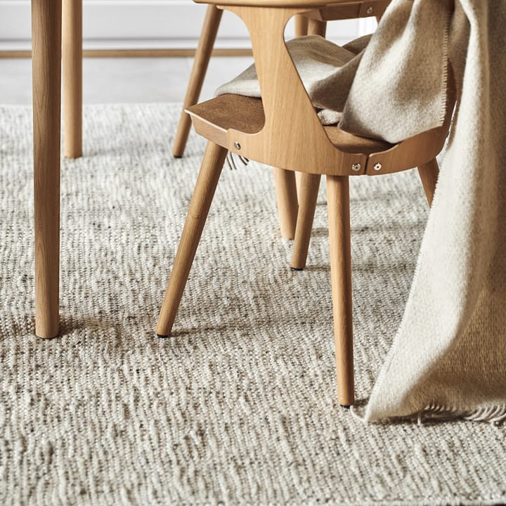 Fawn wool carpet white, 200x300 cm Scandi Living