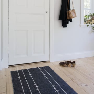 Fir rug nude-black - 70x200 cm - Scandi Living