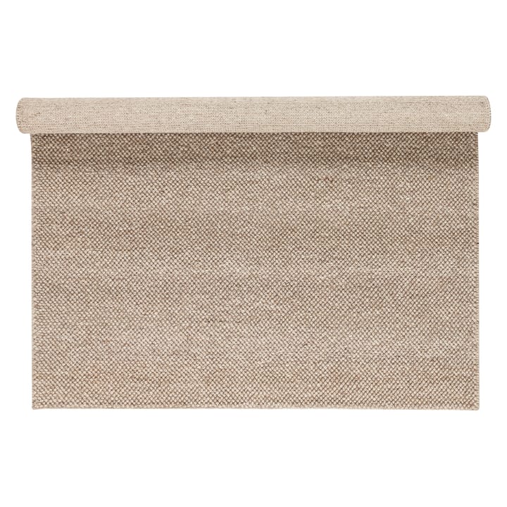 Flock wool carpet beige, 200x300 cm Scandi Living