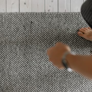 Flock wool carpet nature grey - 170x240 cm - Scandi Living