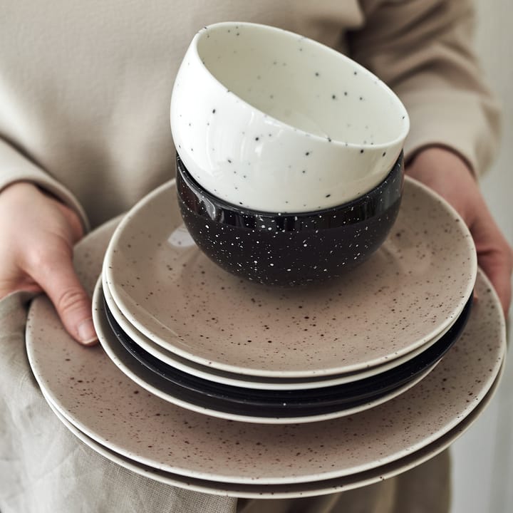 Freckle bowl 60 cl, black Scandi Living