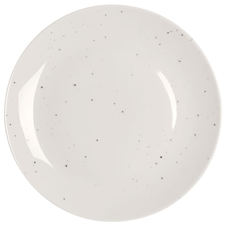 Freckle plate Ø26 cm, white Scandi Living