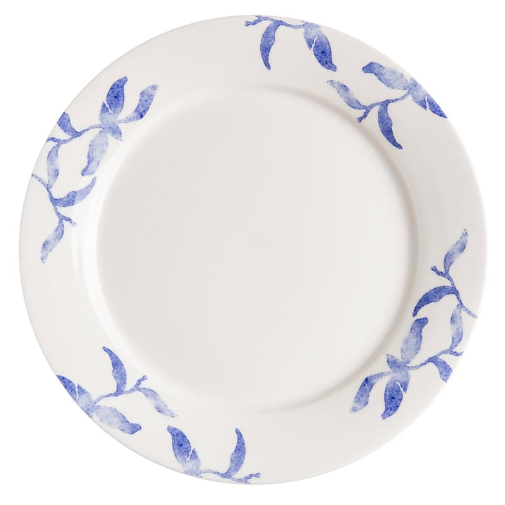 Havspil plate 28 cm 4-pack, blue-white Scandi Living