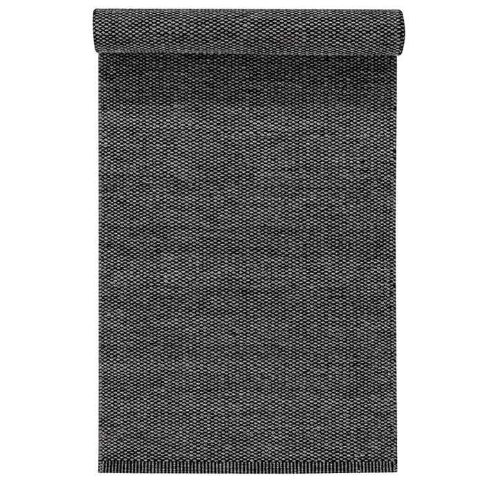 Lea wool carpet black, 80x240 cm Scandi Living