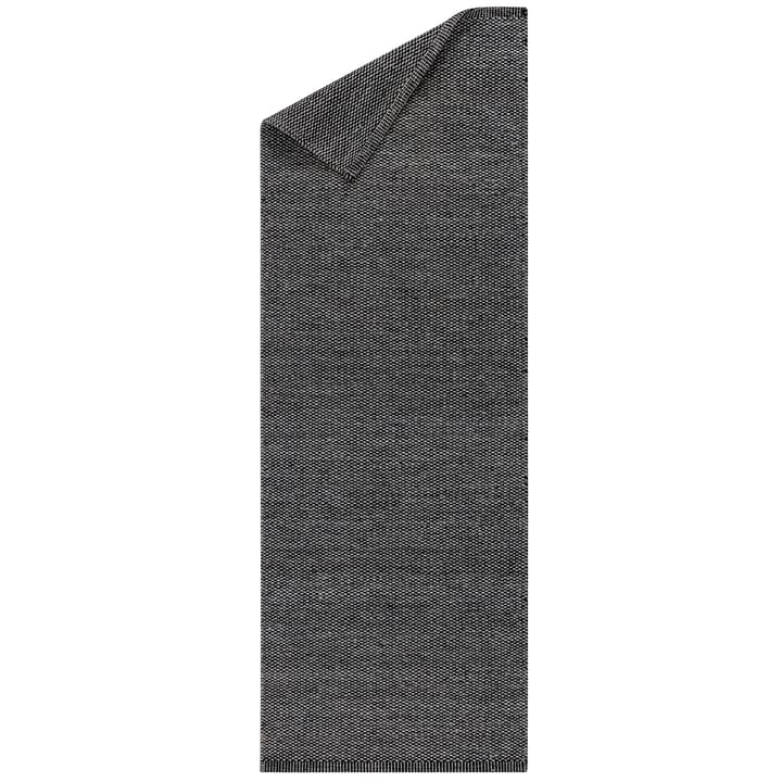 Lea wool carpet black, 80x240 cm Scandi Living