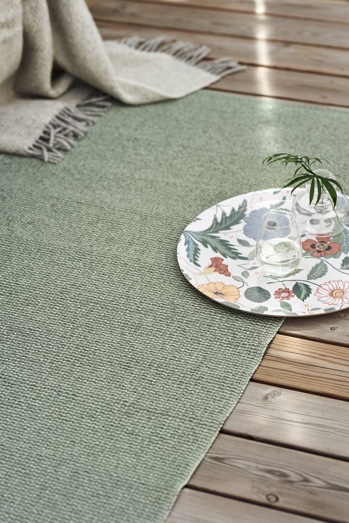 Mellow plastic rug green, 150x200 cm Scandi Living