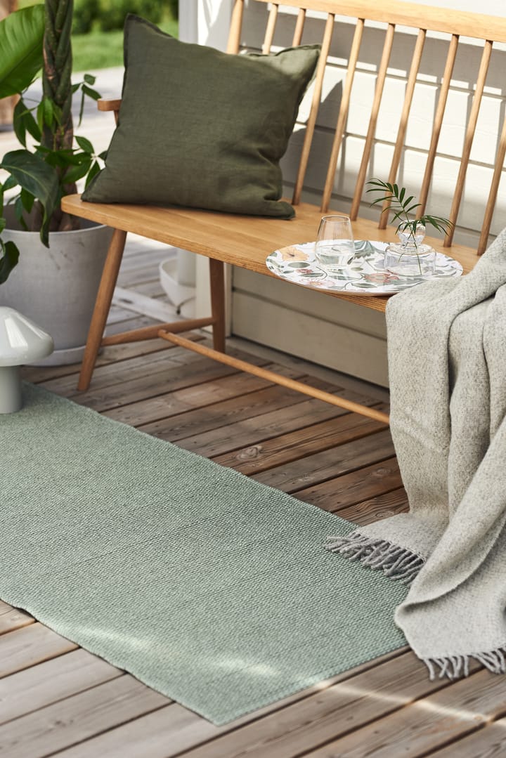 Mellow plastic rug green, 70x200cm Scandi Living