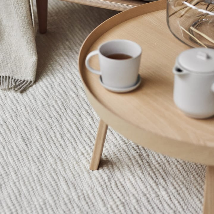 Pebble wool carpet white, 170x240 cm Scandi Living