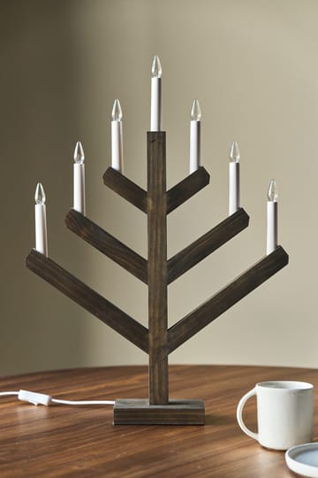 Pine advent candle 62 cm - Dark oil - Scandi Living