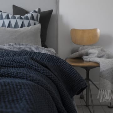 Rime cotton throw - fog - Scandi Living