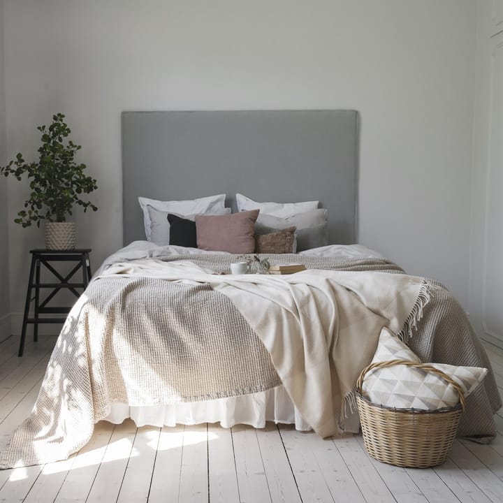 Rime cotton throw, nude Scandi Living