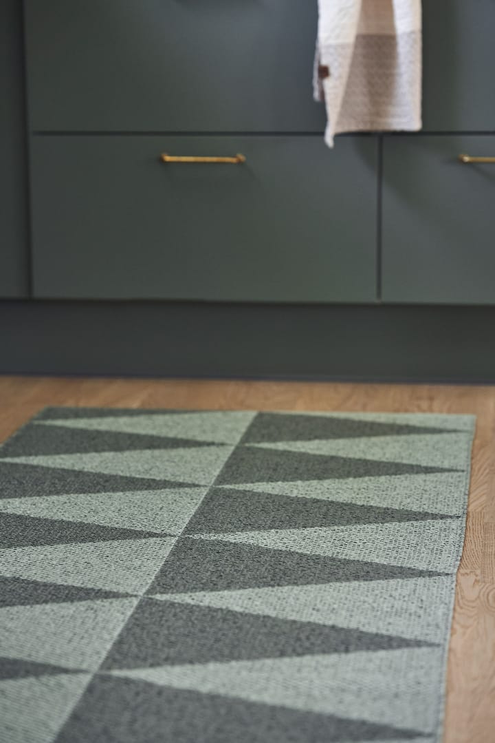 Rime plastic rug green, 150x200 cm Scandi Living