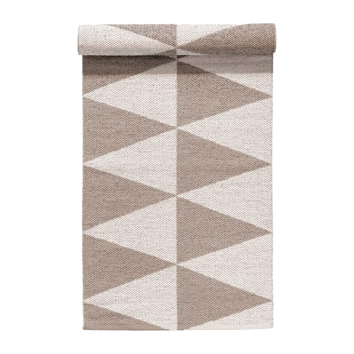 Rime plastic rug greige, 70x150cm Scandi Living