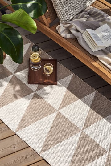 Rime plastic rug greige - 70x150cm - Scandi Living