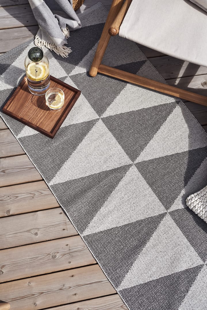 Rime plastic rug grey, 150x200 cm Scandi Living