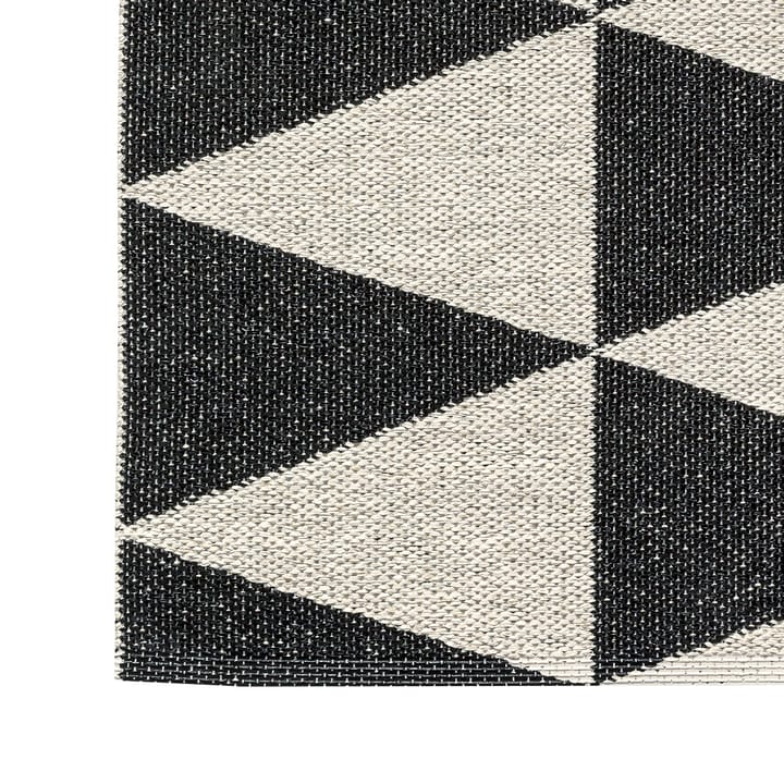 Rime rug black, 70x150 cm Scandi Living