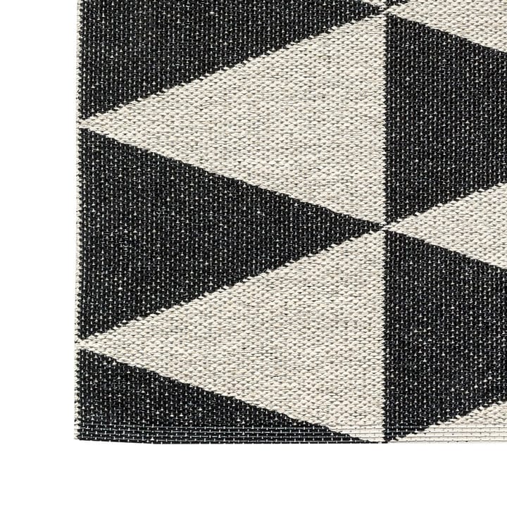 Rime rug black, 70x250 cm Scandi Living