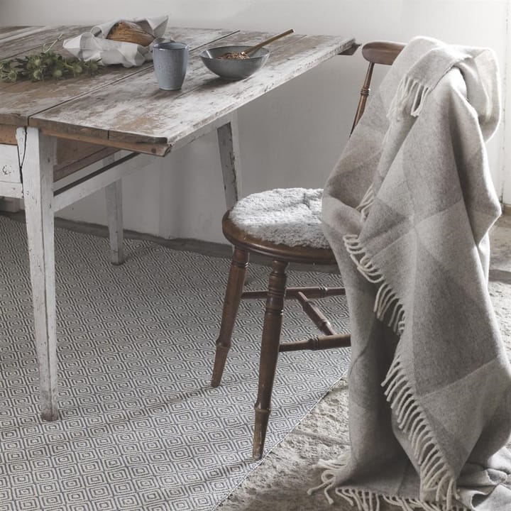 Rime wool throw, fog Scandi Living