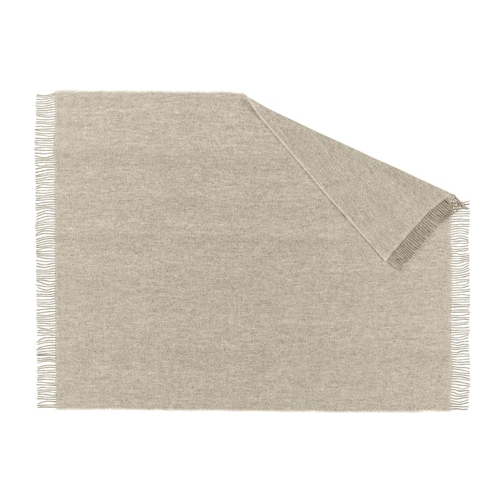 Sandstone wool throw 130x180 cm, beige Scandi Living