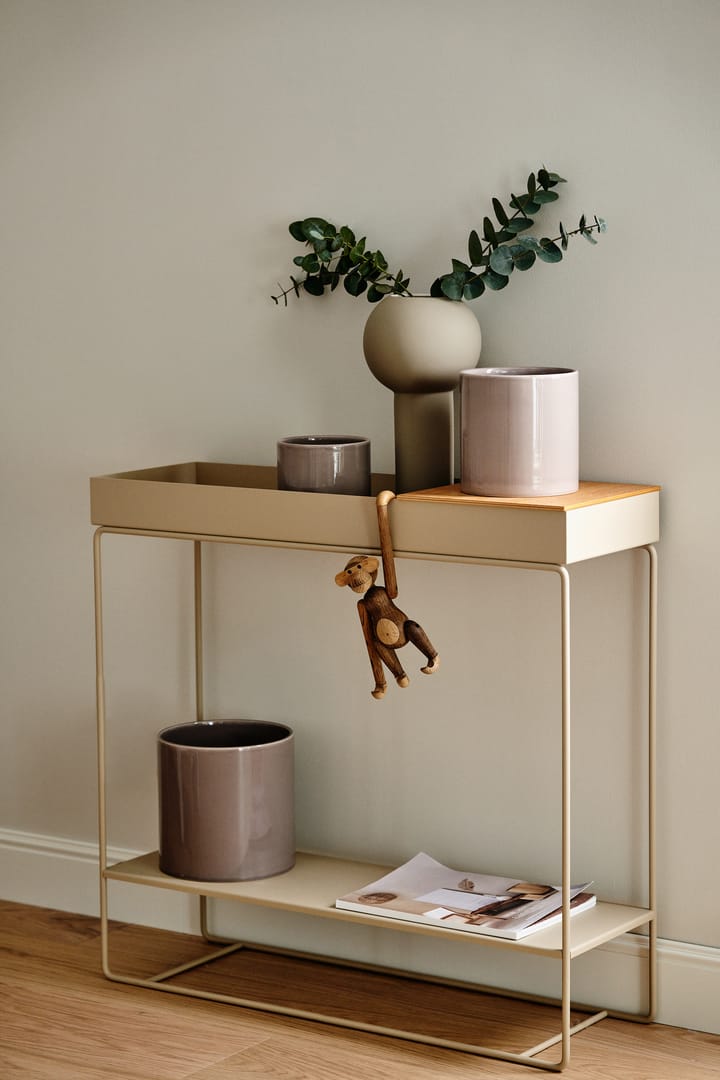 Sleek pot Ø12 cm, Beige Scandi Living