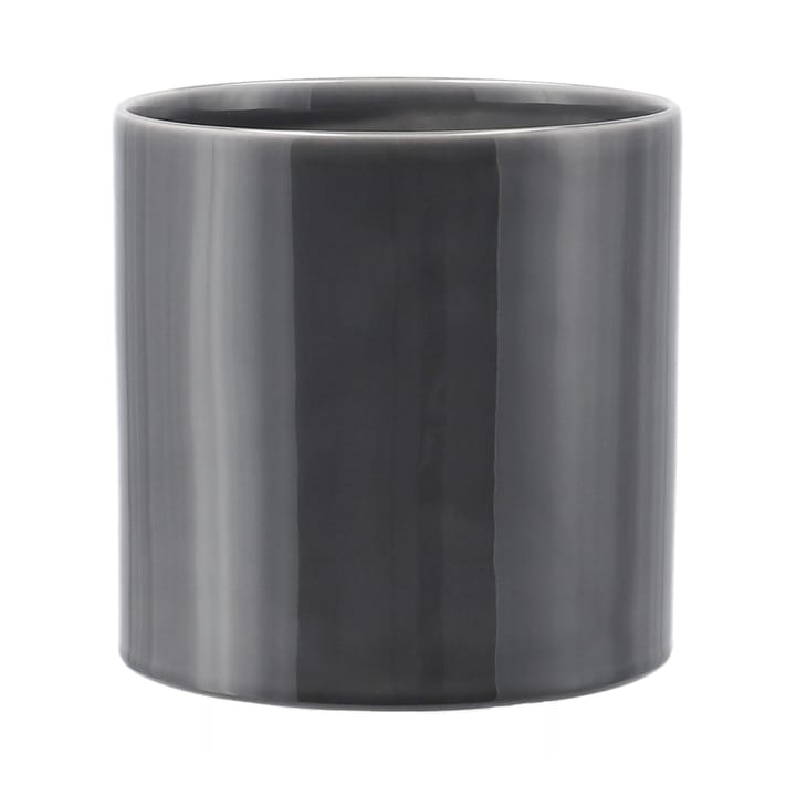 Sleek pot Ø12 cm, Charcoal Scandi Living