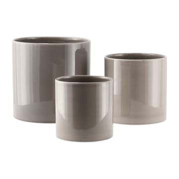 Sleek pot Ø15 cm - Beige - Scandi Living