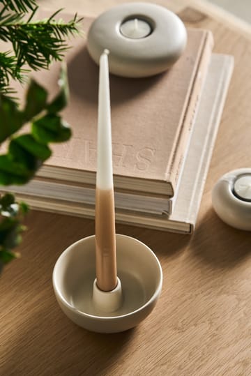 Valley candle sticks Ø12 cm - Beige - Scandi Living