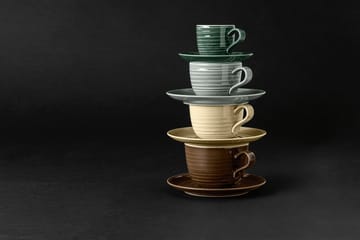 Terra coffee saucer Ø12 cm 6-pack - Pearl Grey - Seltmann Weiden