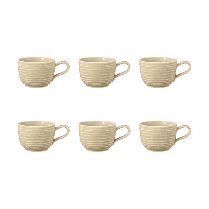 Terra cup 20 cl 6-pack - Sand Beige - Seltmann Weiden